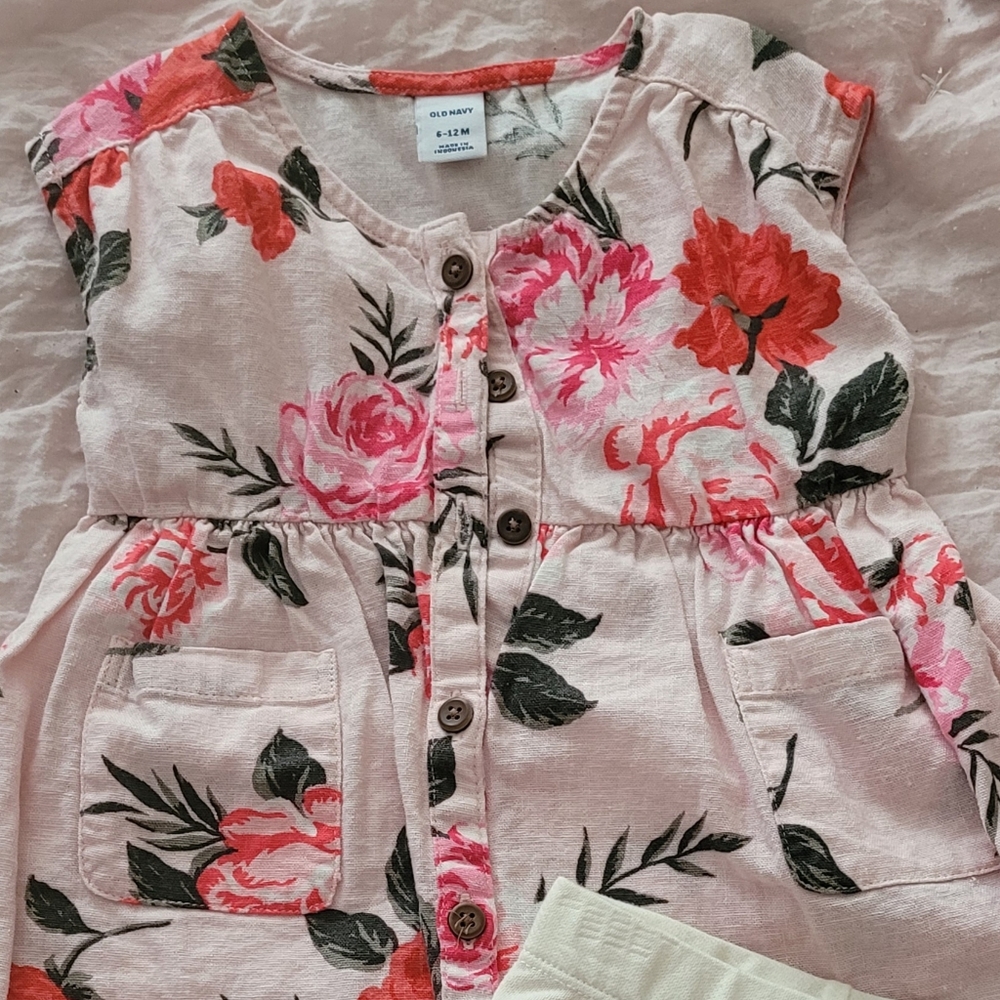 Floral baby girl set - Picture 4 of 4